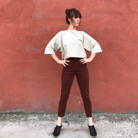 Rachel Comey Tesoro Pant - Mohogany Denim - Picture 1 of 10